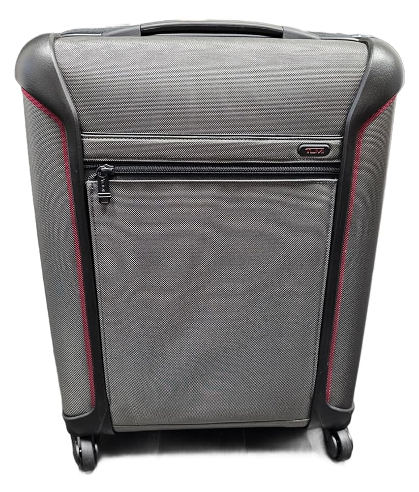 Amazon.com | TUMI 126146 Continental Grey With Red Accent